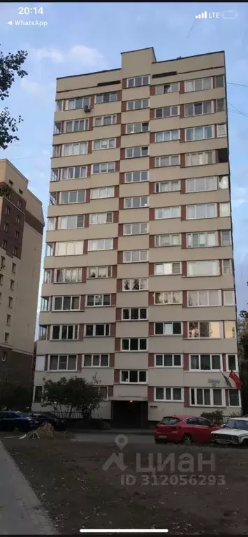 1-к кв. Санкт-Петербург ул. Ушинского, 15К2 (32.8 м) - Фото 1