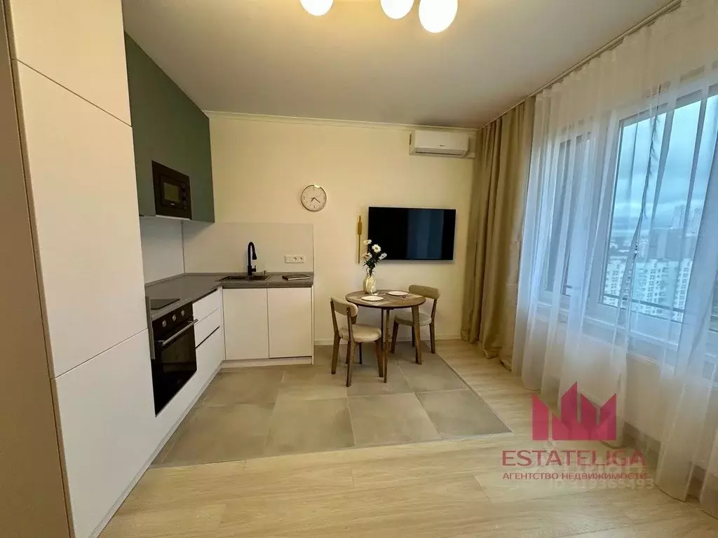 Студия Москва ул. Берзарина, 30Б (27.0 м) - Фото 1