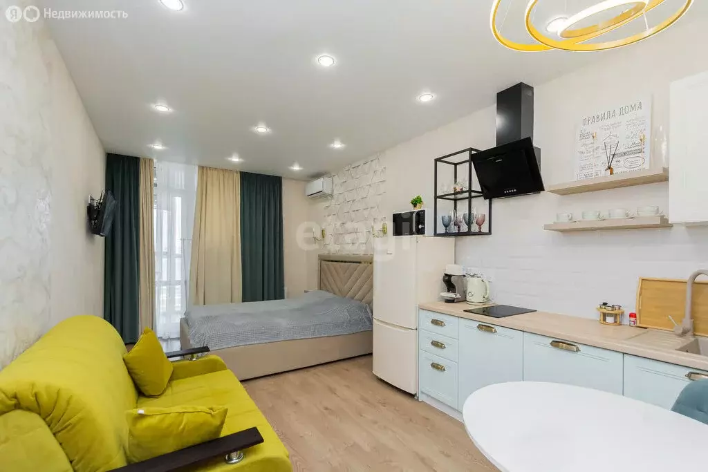 Квартира-студия: Краснодар, бульвар Адмирала Пустошкина, 11/2 (26.6 м) - Фото 2