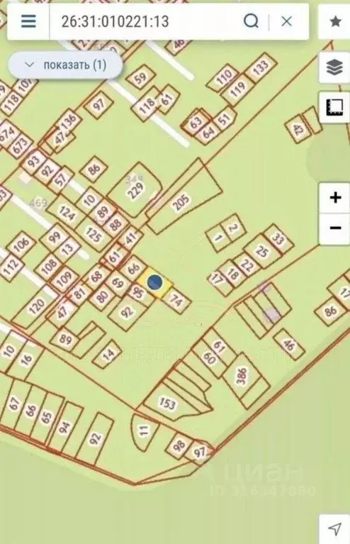 Участок в Ставропольский край, Железноводск Заря садовые участки, 177 ... - Фото 0