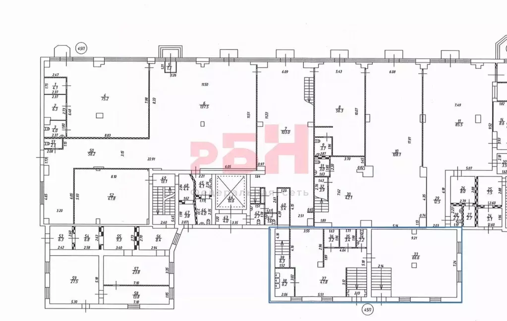 Склад в Омская область, Омск ул. Фрунзе, 40Б (60 м) - Фото 2
