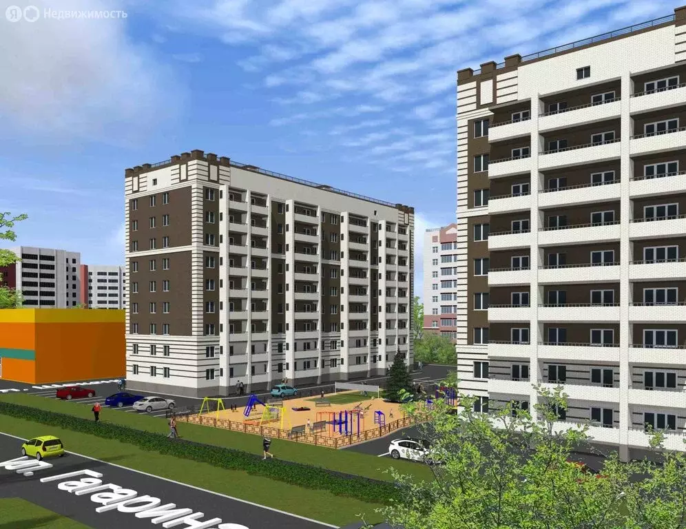3-комнатная квартира: Вологда, улица Гагарина, 15 (66 м) - Фото 0