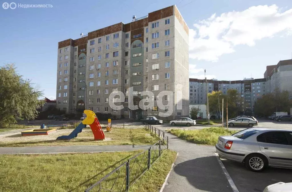 1-комнатная квартира: Тюмень, 6-й микрорайон, улица Валерии ... - Фото 1