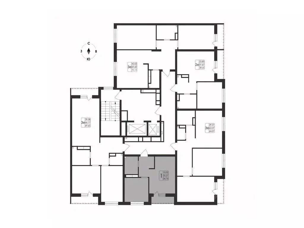 1-к кв. Воронежская область, Воронеж Первое Мая мкр, Май жилой ... - Фото 2