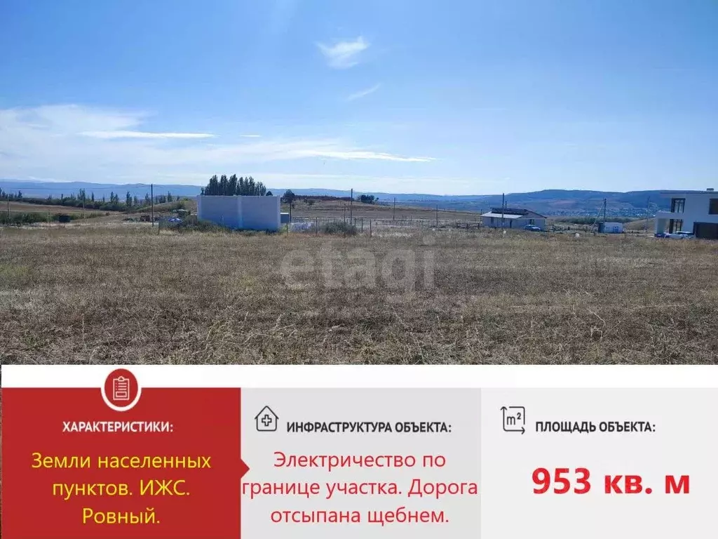 Участок в Крым, Симферопольский район, Трудовское с/пос, с. Лазаревка ... - Фото 1