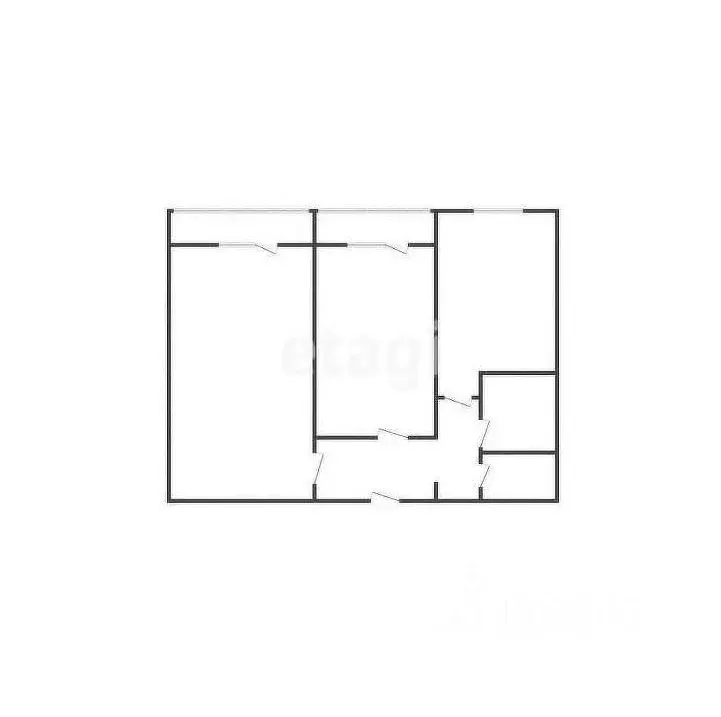2-к кв. Курская область, Курск ул. Энгельса, 115/6 (70.36 м) - Фото 2