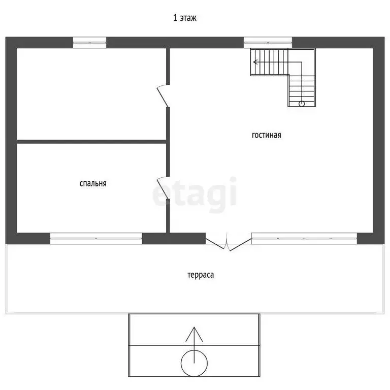 Дом в Тюменская область, Нижнетавдинский муниципальный округ, СНТ ... - Фото 1