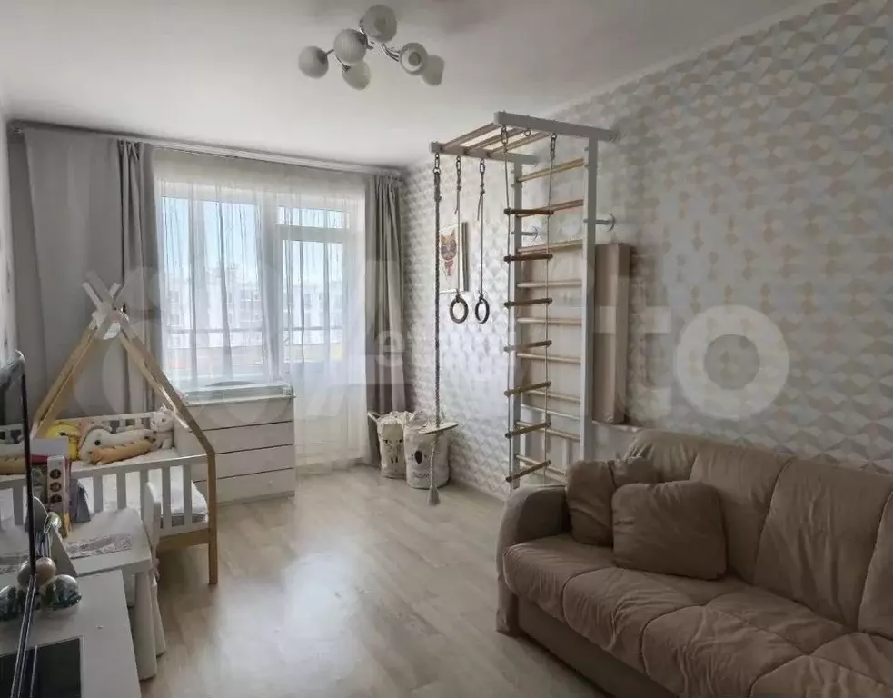 1-к. квартира, 39,4 м, 8/9 эт. - Фото 1