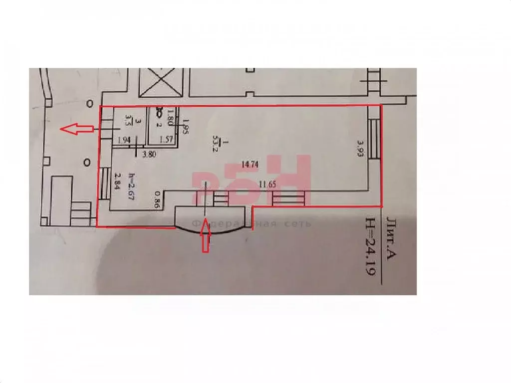 Торговая площадь в Тюменская область, Тюмень Олимпийская ул., 6А (59 ... - Фото 2