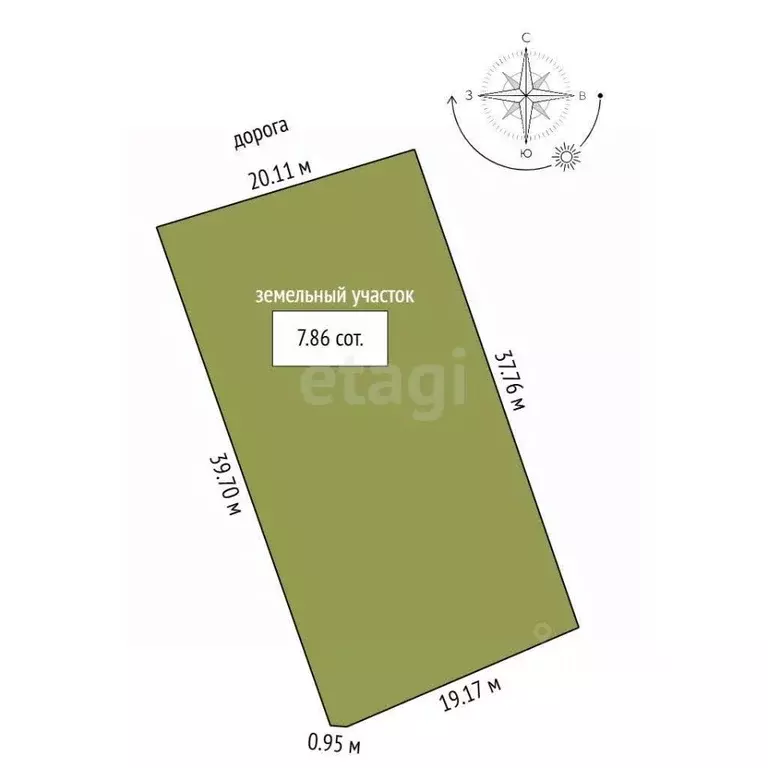 Участок в Саха (Якутия), Якутск Островок СОТ,  (7.86 сот.) - Фото 2