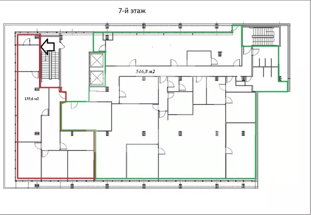 Помещение свободного назначения в Москва наб. Академика Туполева, ... - Фото 2