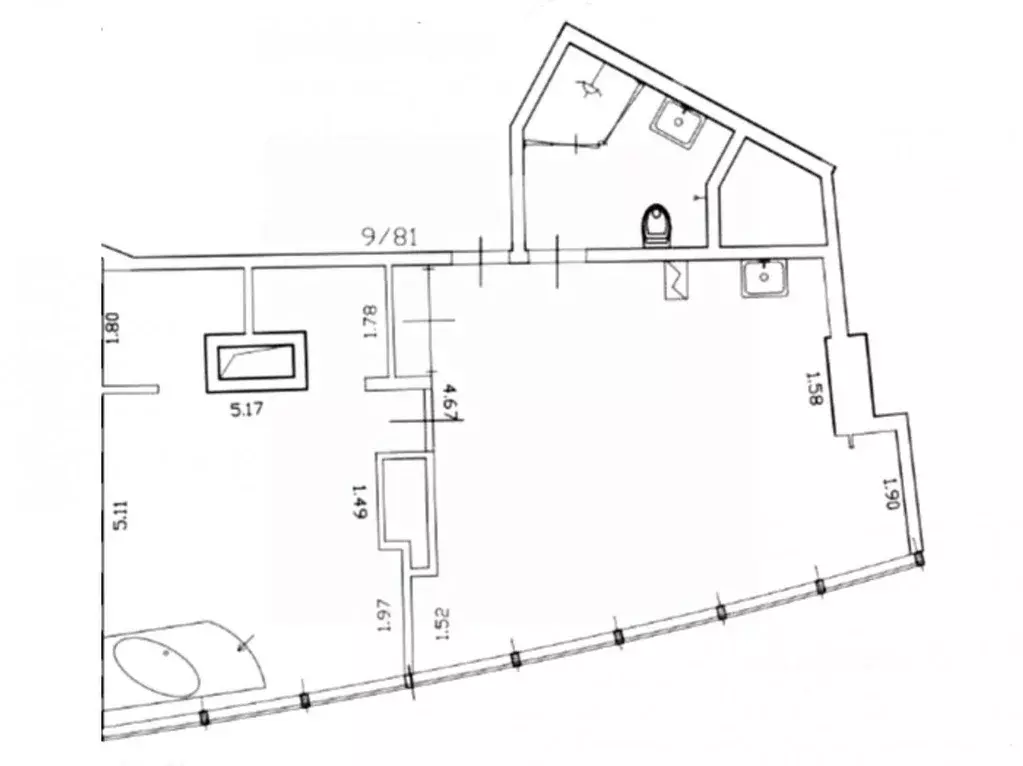 2-к кв. Москва наб. Пресненская, 12 (78.3 м) - Фото 2