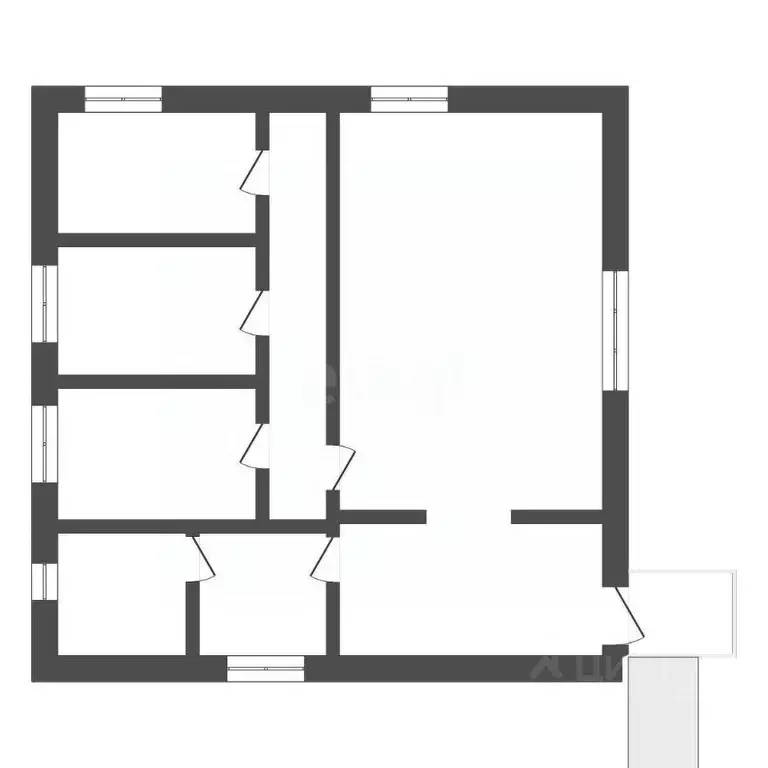 Дом в Амурская область, Тында Ноябрьская ул., 4 (235 м) - Фото 2