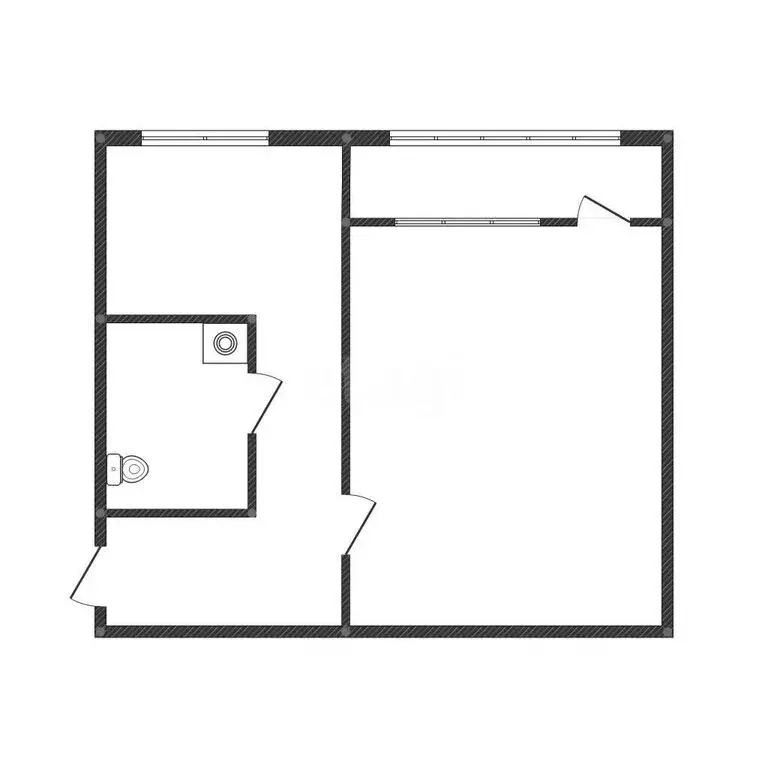 1-комнатная квартира: Ставрополь, улица Дзержинского, 230 (29.9 м) - Фото 1