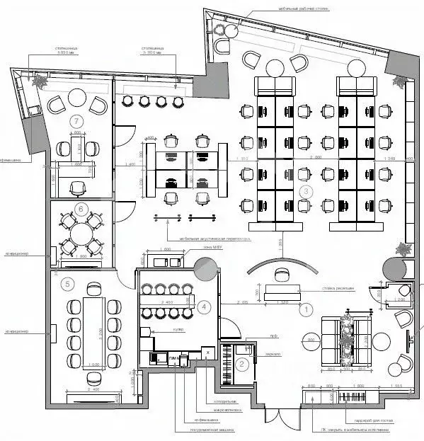 Помещение свободного назначения в Москва Новоданиловская наб., 12 (241 ... - Фото 2