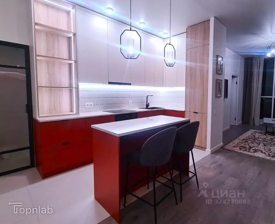 2-к кв. Ростовская область, Ростов-на-Дону Береговая ул., 19/2 (60.0 ... - Фото 2