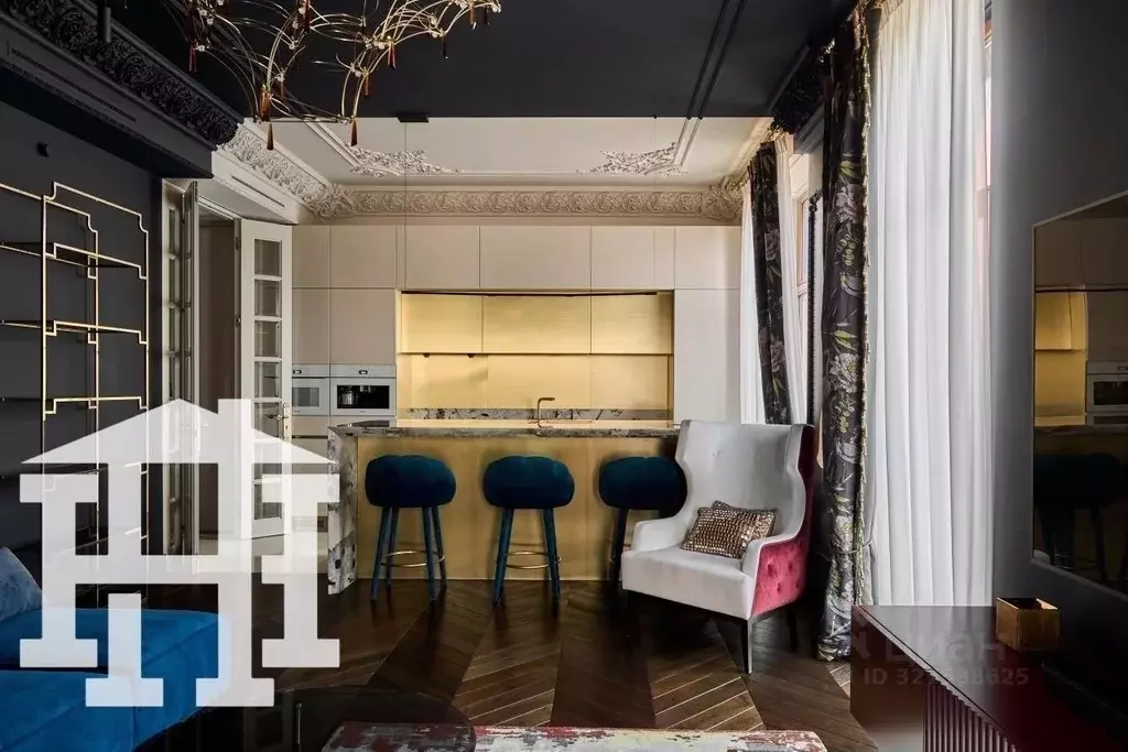 2-к кв. Москва Гороховский пер., 12с5 (100.0 м) - Фото 1