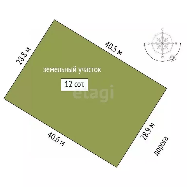 Участок в Тюменская область, Тюменский район, д. Головина  (12.0 сот.) - Фото 0