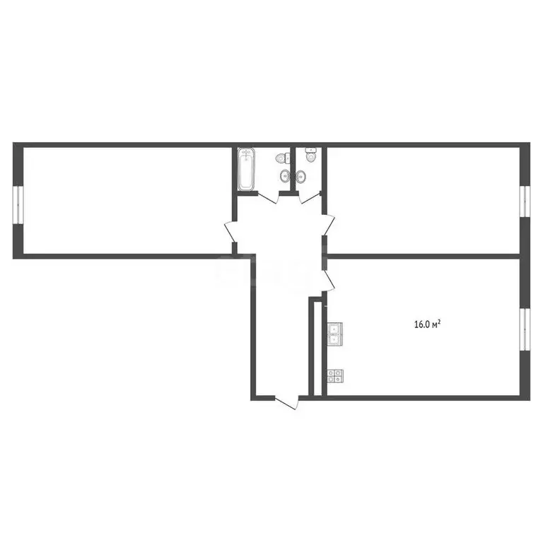 3-комнатная квартира: Москва, Ильменский проезд, 14к8 (66 м) - Фото 0