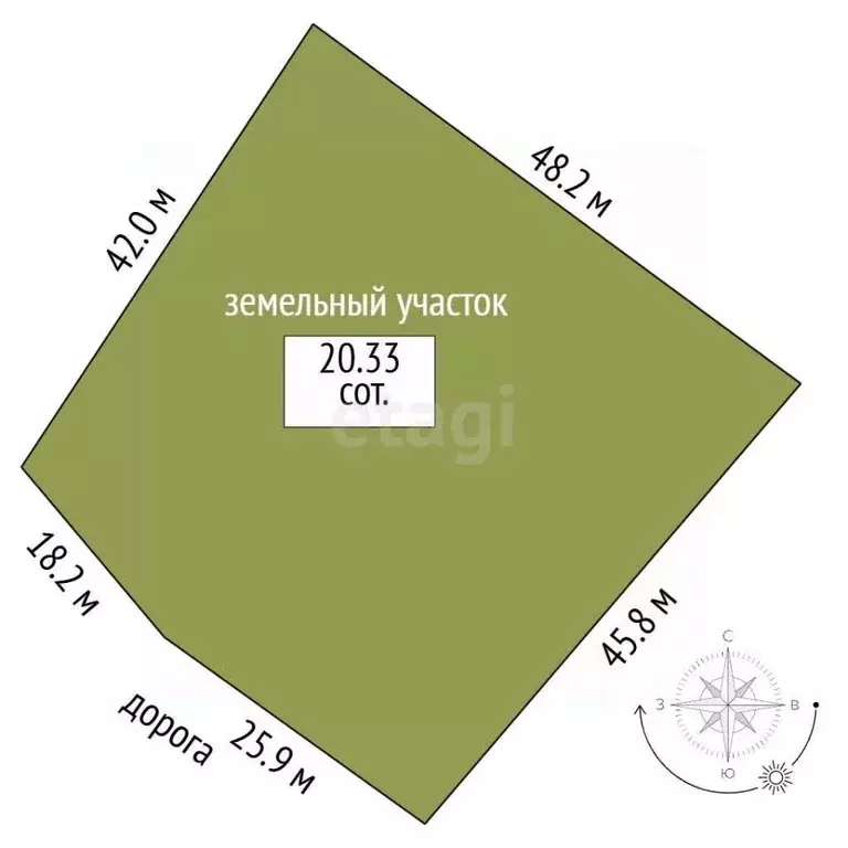 Участок в Татарстан, Альметьевский район, с. Тайсуганово  (20.33 сот.) - Фото 2