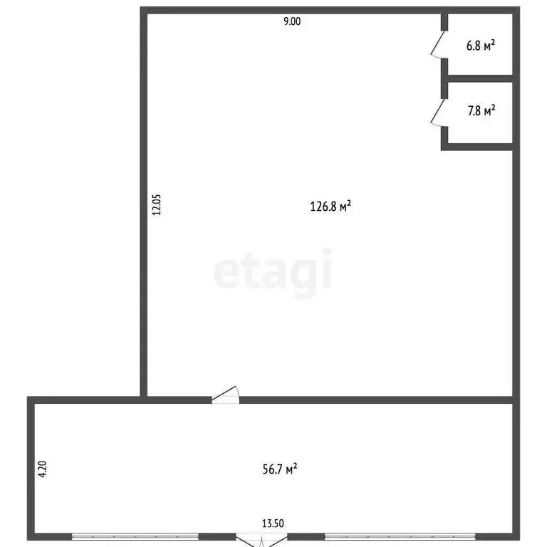 Помещение свободного назначения (198.1 м) - Фото 1