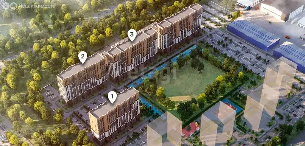 Квартира-студия: Новосибирск, улица Сибиряков-Гвардейцев, 53/10 (28.6 ... - Фото 2