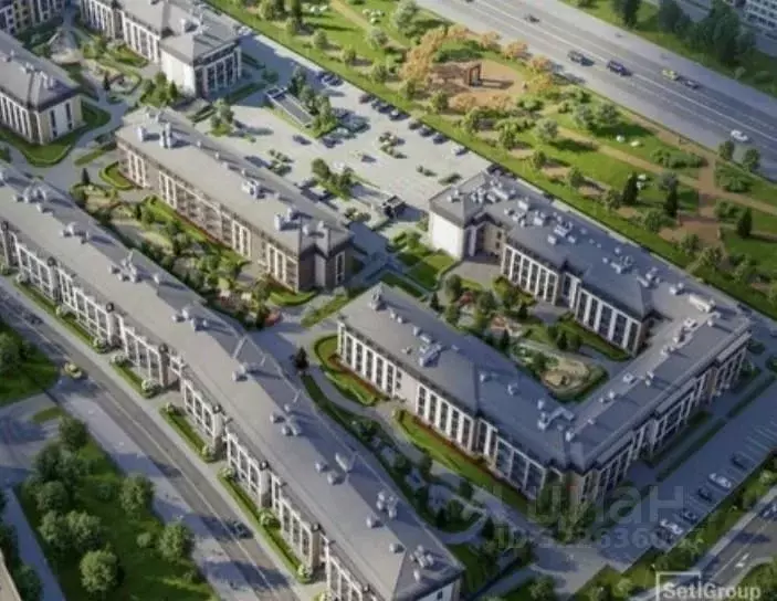 1-к кв. Санкт-Петербург пос. Стрельна, просп. Буденного, 20к1 (32.2 м) - Фото 1