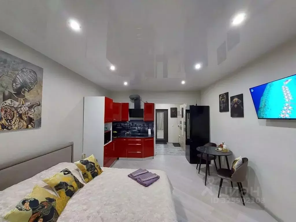 Студия Ленинградская область, Кингисепп ул. Воровского, 50к2 (31.0 м) - Фото 2