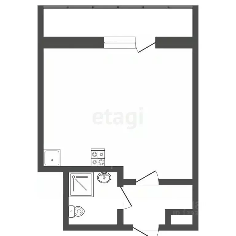 Студия Тюменская область, Тюмень Олимпийская ул., 18 (17.3 м) - Фото 2