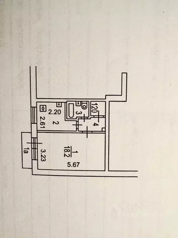 1-к кв. Москва Большая Грузинская ул., 62 (30.7 м) - Фото 2