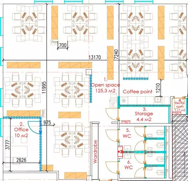Офис в Москва 1-й Казачий пер., 7 (162 м) - Фото 2