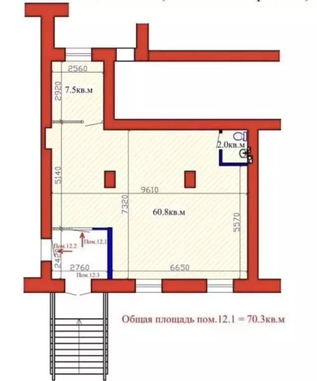 Торговая площадь в Челябинская область, Челябинск просп. Победы, 127 ... - Фото 0