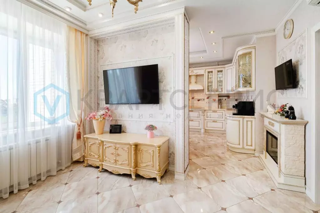 2-к кв. Омская область, Омск Старгород мкр, ул. Тютчева, 2 (102.6 м) - Фото 1