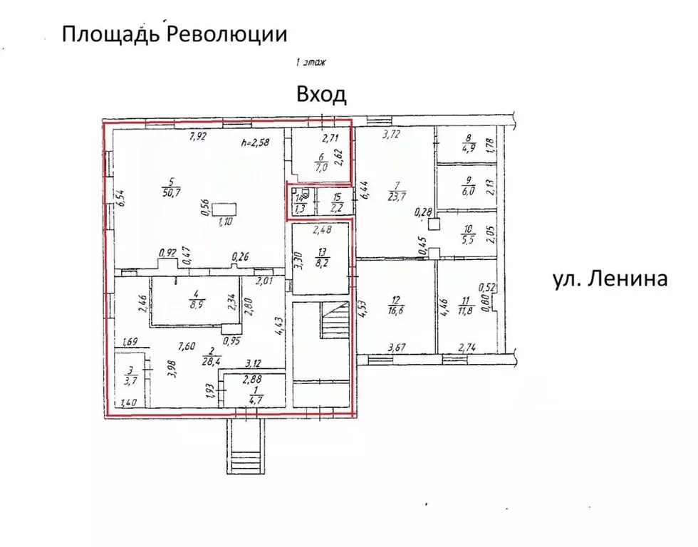 Торговая площадь в Челябинская область, Чебаркуль ул. Ленина, 13 (100 ... - Фото 0