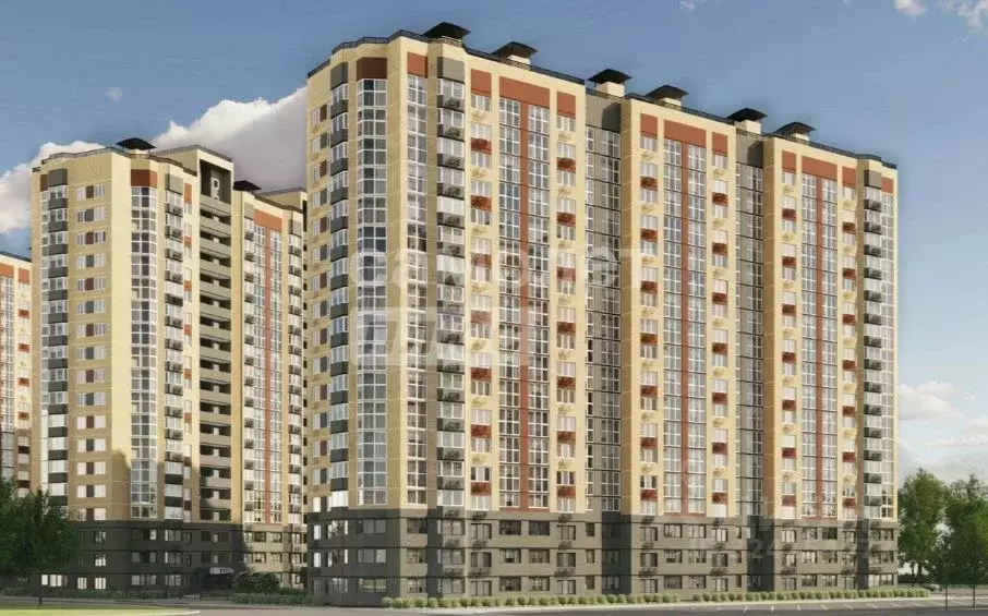 2-к кв. Липецкая область, Липецк Минская ул., 4Ак1 (71.9 м) - Фото 1