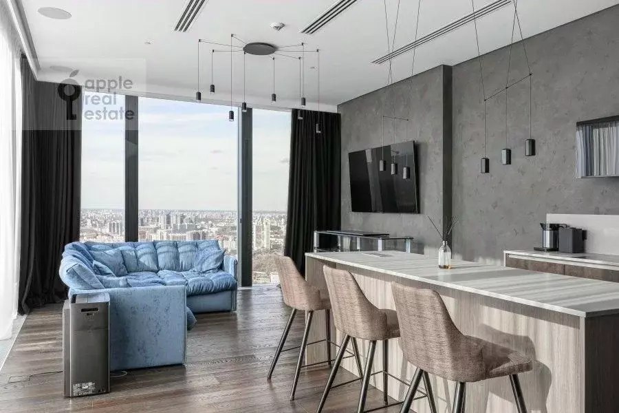 3-к кв. Москва 1-й Красногвардейский проезд, 22с2 (113.0 м) - Фото 1