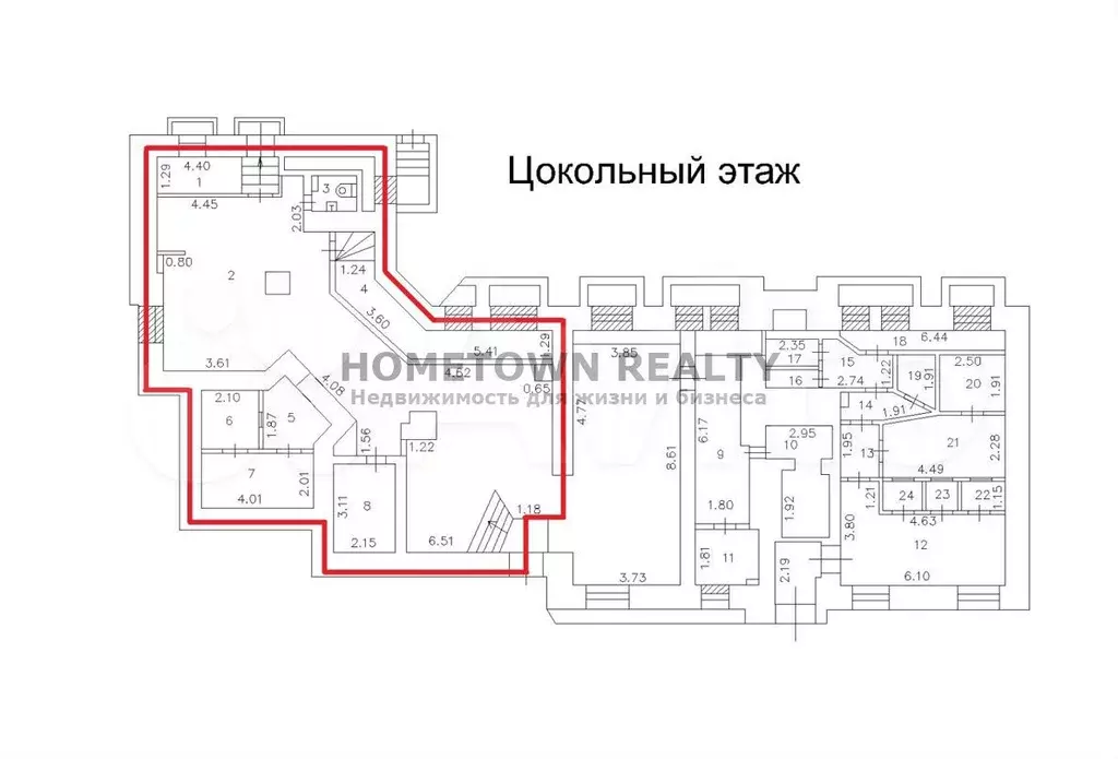 ПСН на 1 этаже - 112.8 м - Фото 0