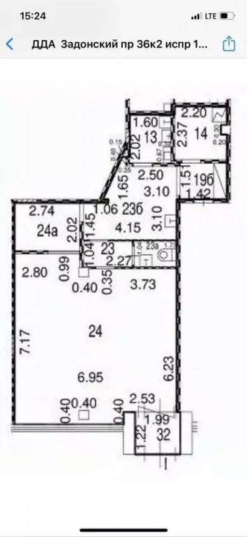 Помещение свободного назначения в Москва Задонский проезд, 36К2 (78 м) - Фото 1