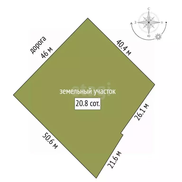 Участок в Ленинградская область, Выборгский район, Полянское с/пос, ... - Фото 1