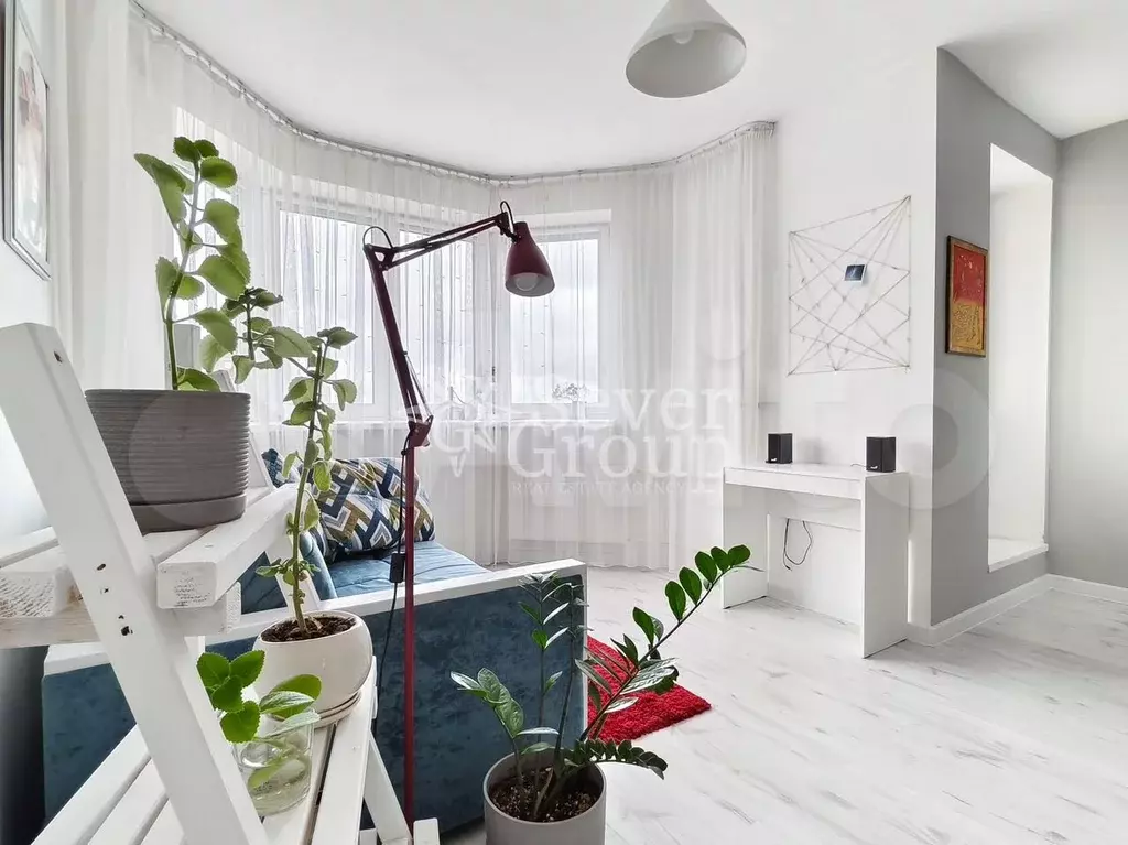 Квартира-студия, 32 м, 25/26 эт. - Фото 1