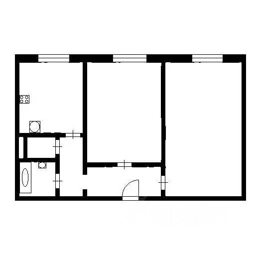 2-к кв. Санкт-Петербург Кронштадтская ул., 28 (55.0 м) - Фото 1