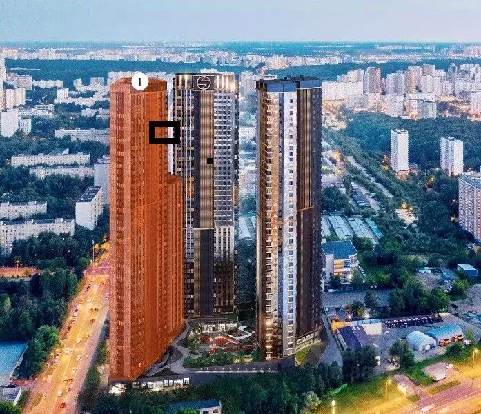 3-к кв. Москва ул. Академика Волгина, 2С1 (88.5 м) - Фото 0