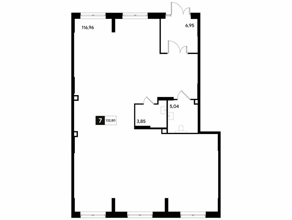 Офис (132.8 м) - Фото 1