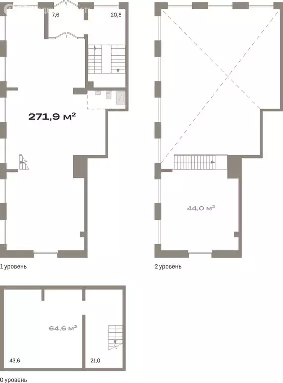 Помещение свободного назначения (271.5 м) - Фото 2