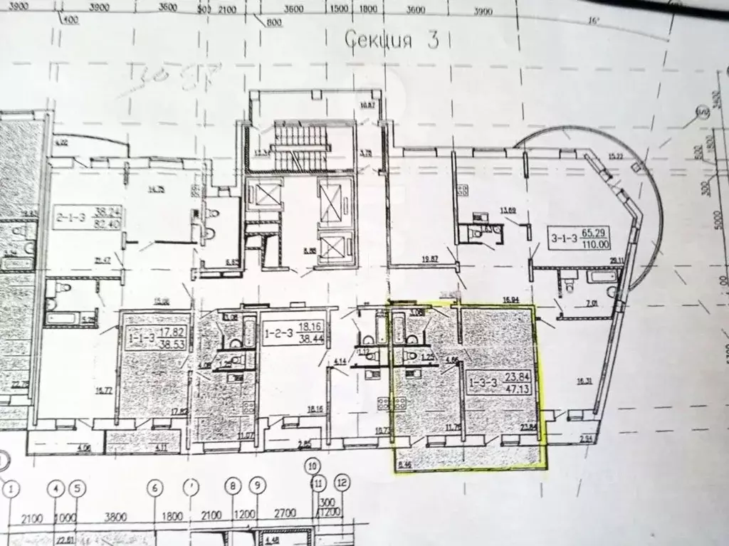 1-к кв. Санкт-Петербург Зеленогорская ул., 7 (52.5 м) - Фото 2