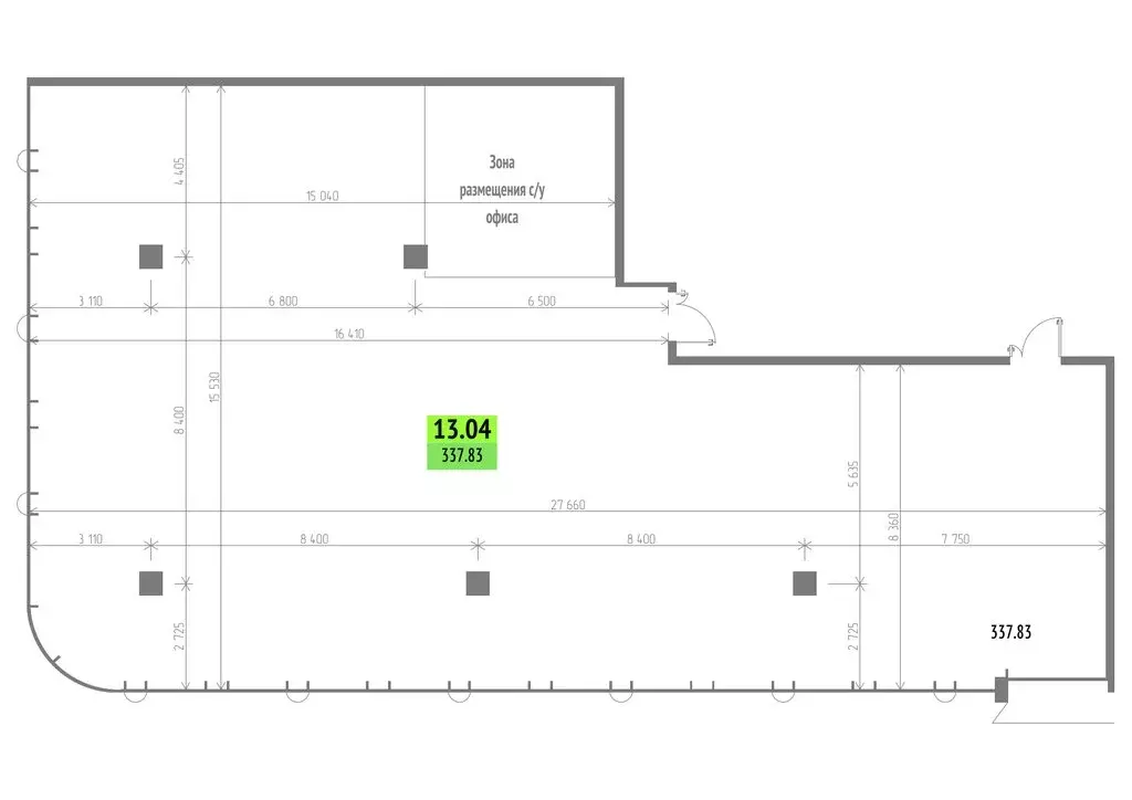 Офис (337.83 м) - Фото 2