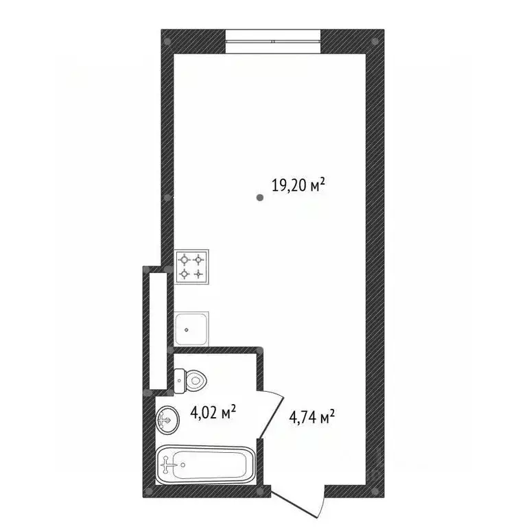 Студия Башкортостан, Уфа Коммунистическая ул., 115/1 (29.0 м) - Фото 1