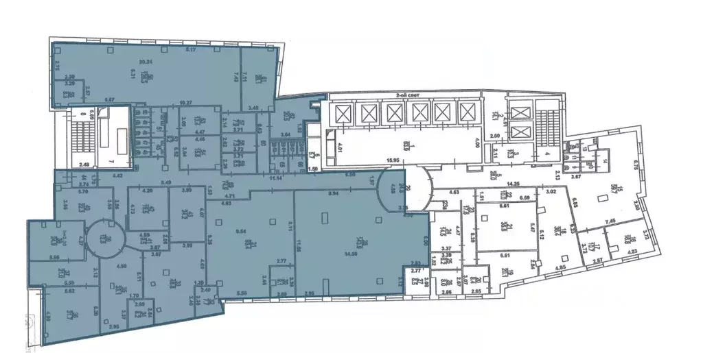 Офис в Москва ул. Сущевский Вал, 18 (1130 м) - Фото 2
