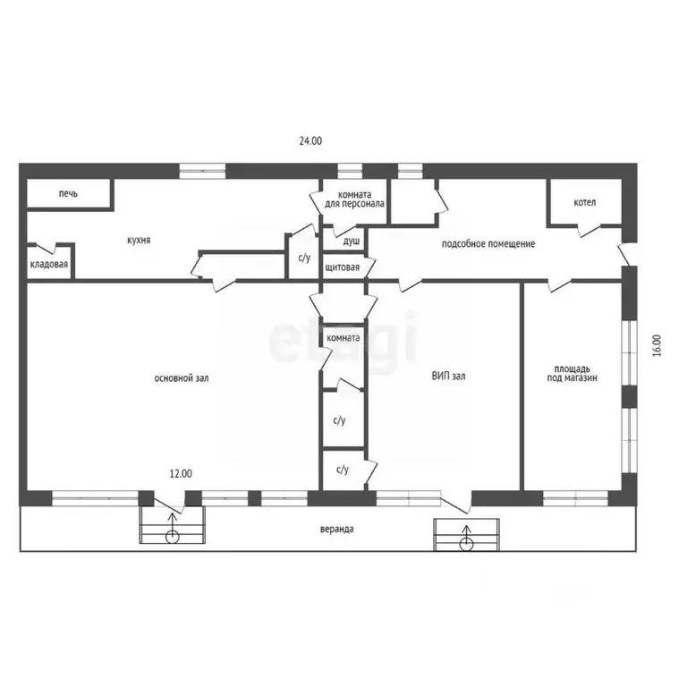 Помещение свободного назначения в Красноярский край, Красноярск ... - Фото 2