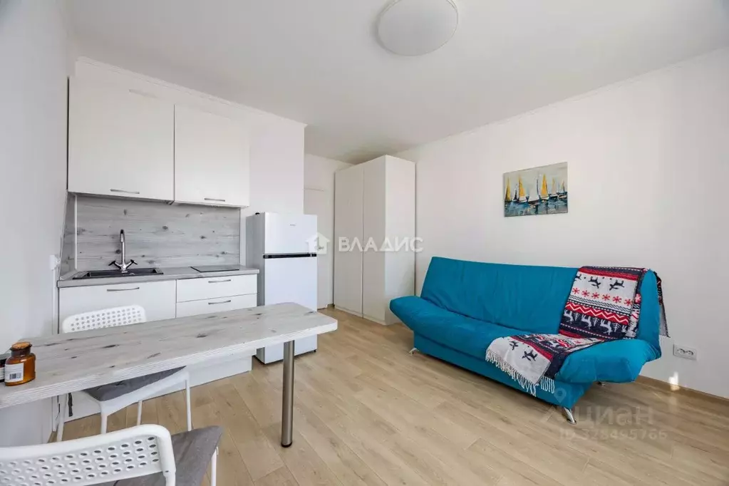 Студия Ленинградская область, Всеволожский район, пос. Бугры бул. ... - Фото 1